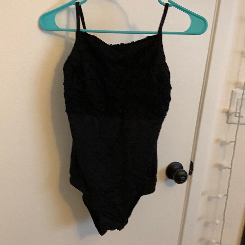 Capezio black cami leo M